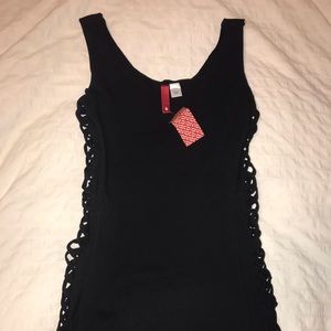 H&M knit cutout tank top